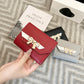 Women's Bow Short Three-fold Snap Button Wallet